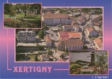 Xertigny - Vue Générale - La Fontaine - Place Michel Bidaud